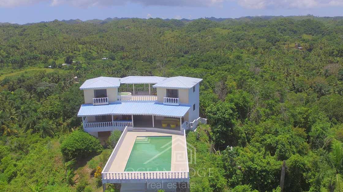 Flipping house opportunity nestled within the nature - drone - las terrenas - real estate (2)
