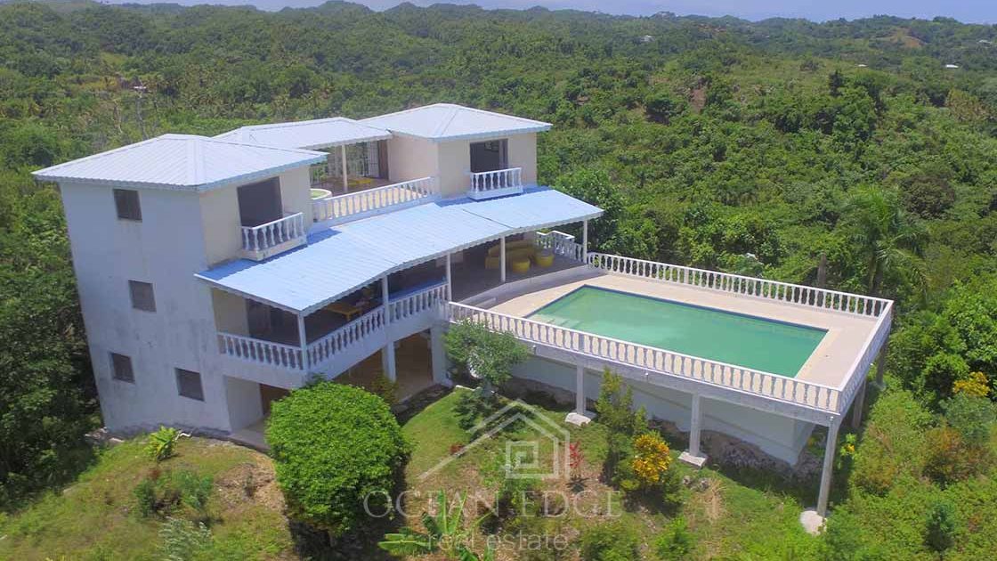 Flipping house opportunity nestled within the nature - drone - las terrenas - real estate (4)