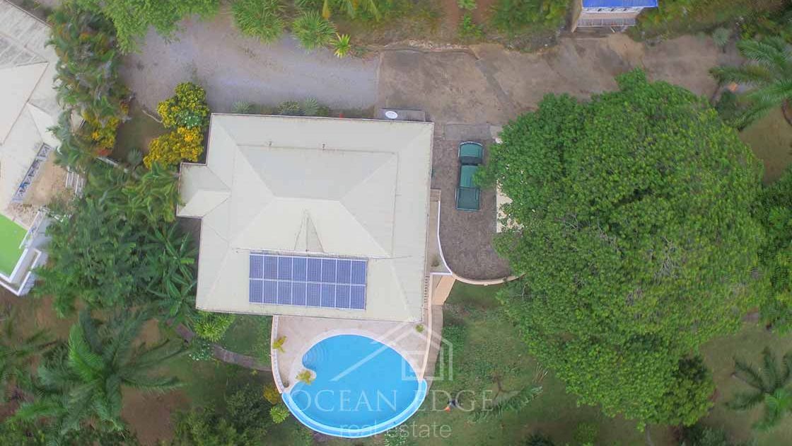Gorgeous mountain view villa near limon beach - las terrenas -real-estate drone (5)