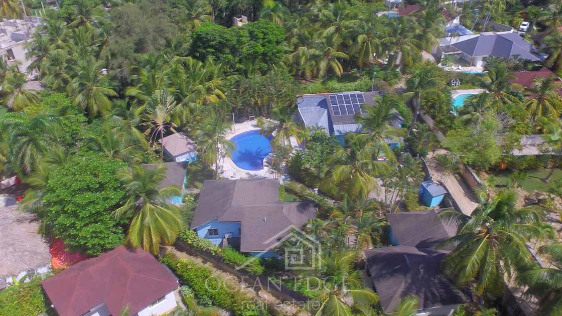 Guest house in operation for sale in Las Ballenas-Drone (7)