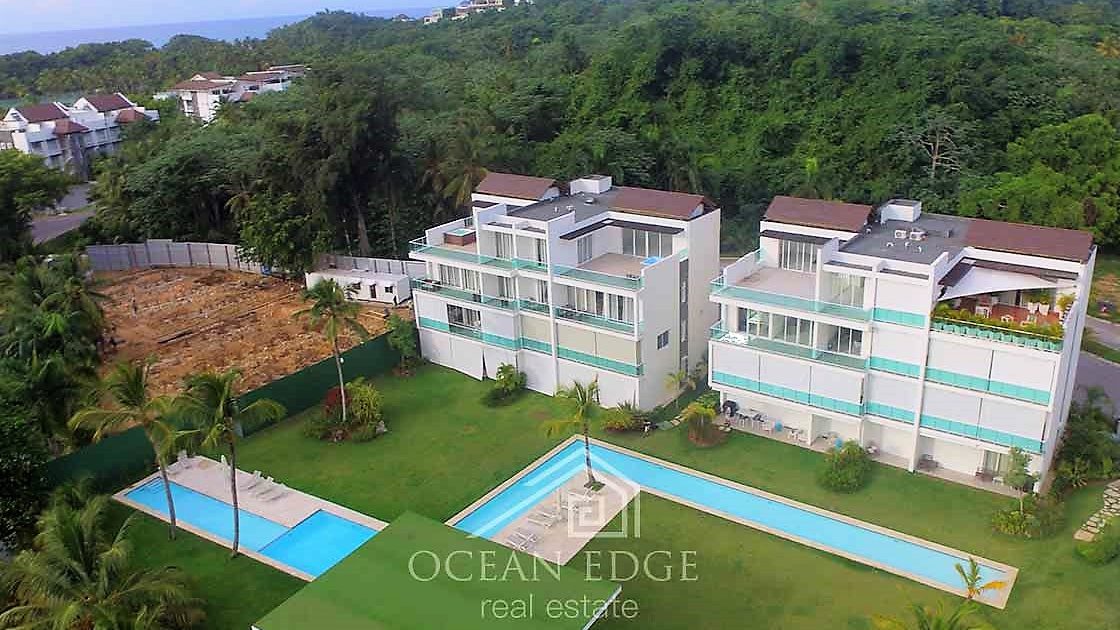 High end condos on presale in beachfront residential - real estate - las terrenas - drone (3)