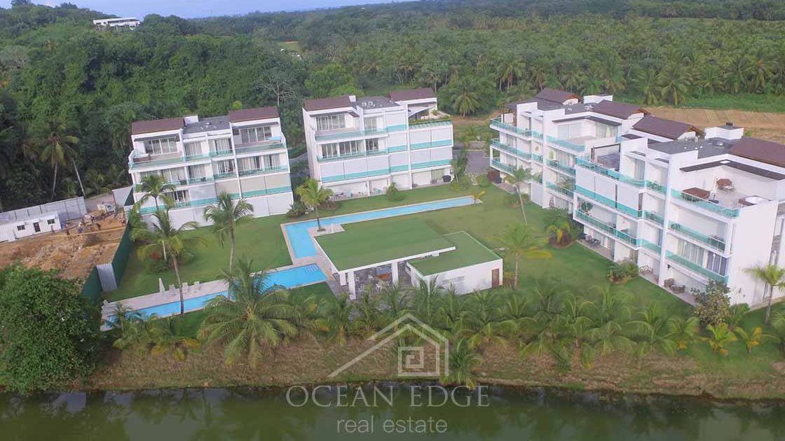 High end condos on presale in beachfront residential - real estate - las terrenas - drone (5)