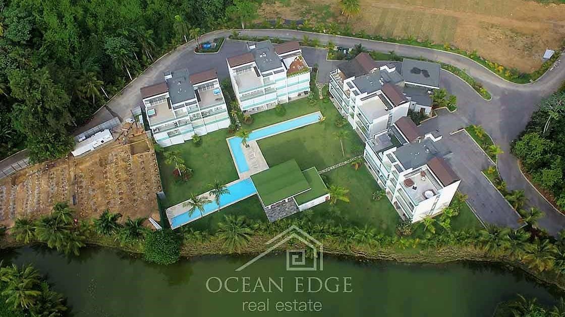 High end condos on presale in beachfront residential - real estate - las terrenas - drone (7)