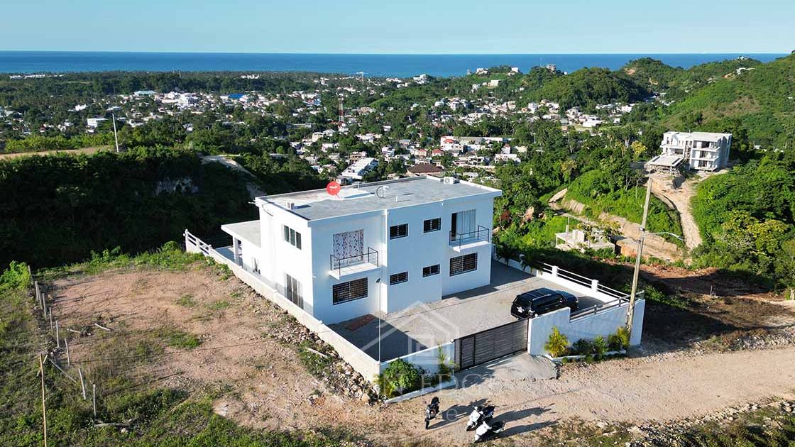 Hilltop new build villa overlooking las terrenas city-ocean-edge-real-estate-drone