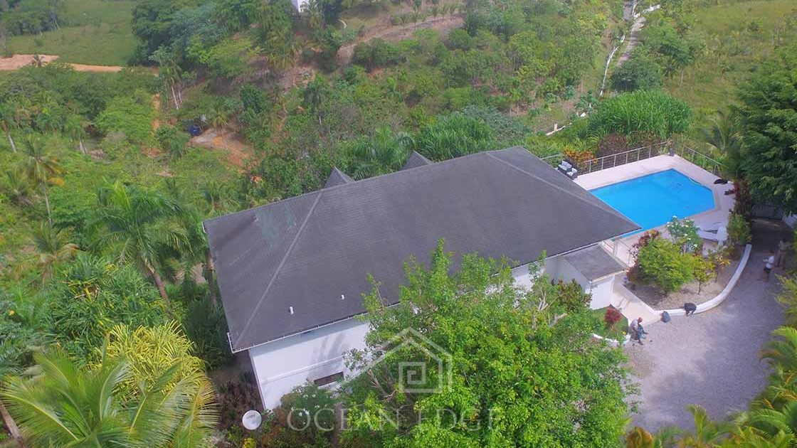 House with panoramic views las terrenas real estate dominican republic drone (1)