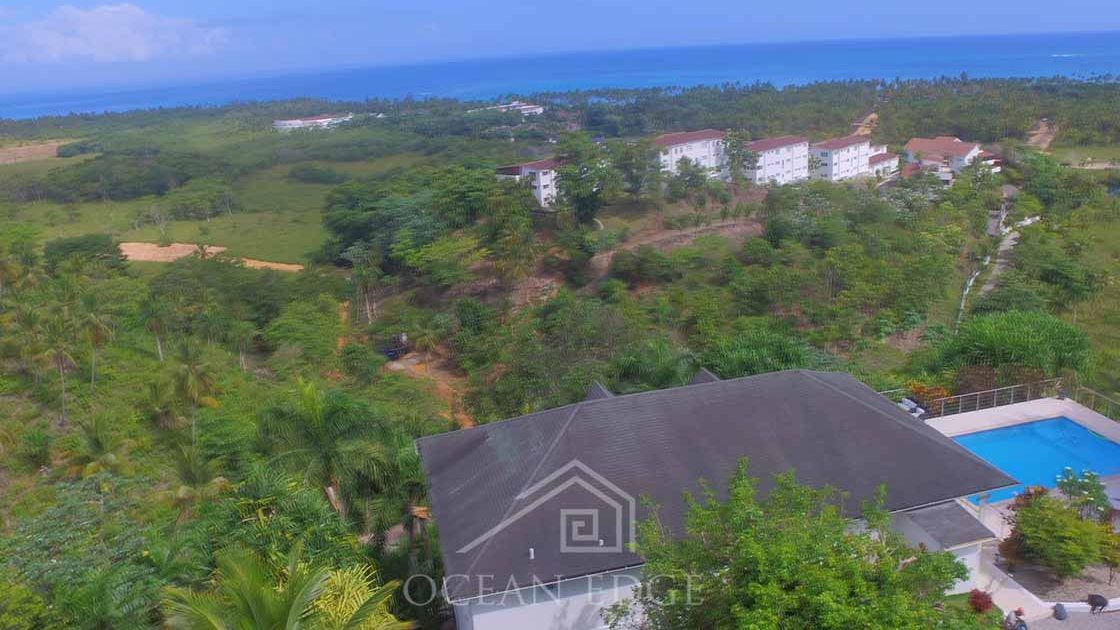 House with panoramic views las terrenas real estate dominican republic drone (2)