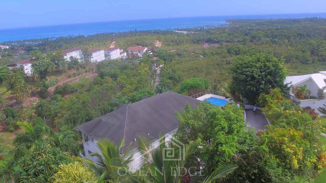 House with panoramic views las terrenas real estate dominican republic drone (3)