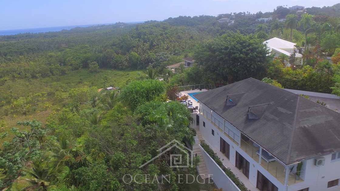 House with panoramic views las terrenas real estate dominican republic drone (4)