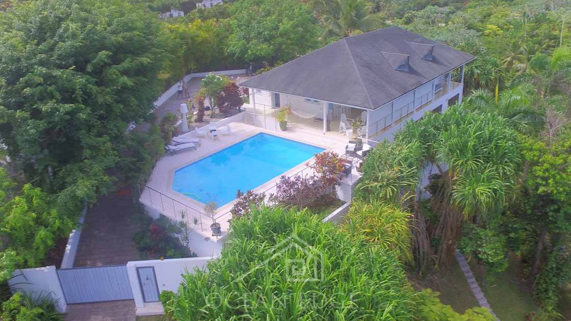 House with panoramic views las terrenas real estate dominican republic drone (7)