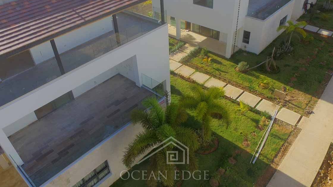 Las-Terrenas-Real-Estate-Ocean-Edge-Dominican-Republic- Classy penthouse in new beachfront community drone (3)