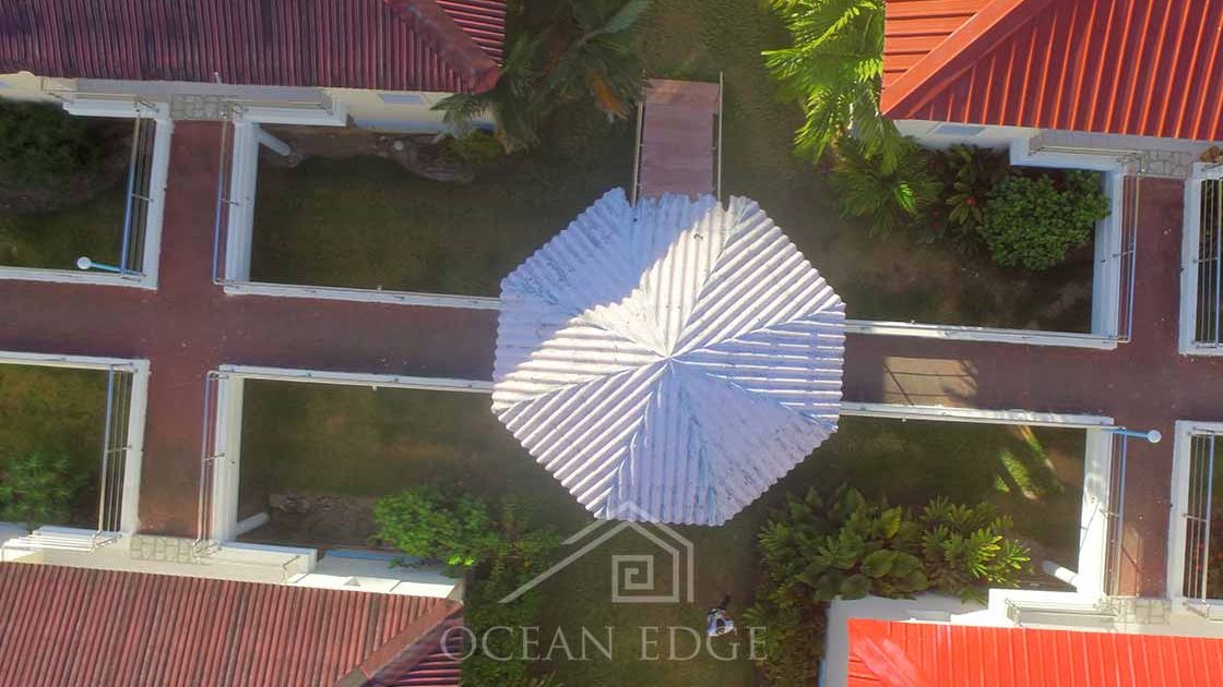Las-Terrenas-Real-Estate-Ocean-Edge-Dominican-Republic - Cozu studio in quiet area with pool drone (1)