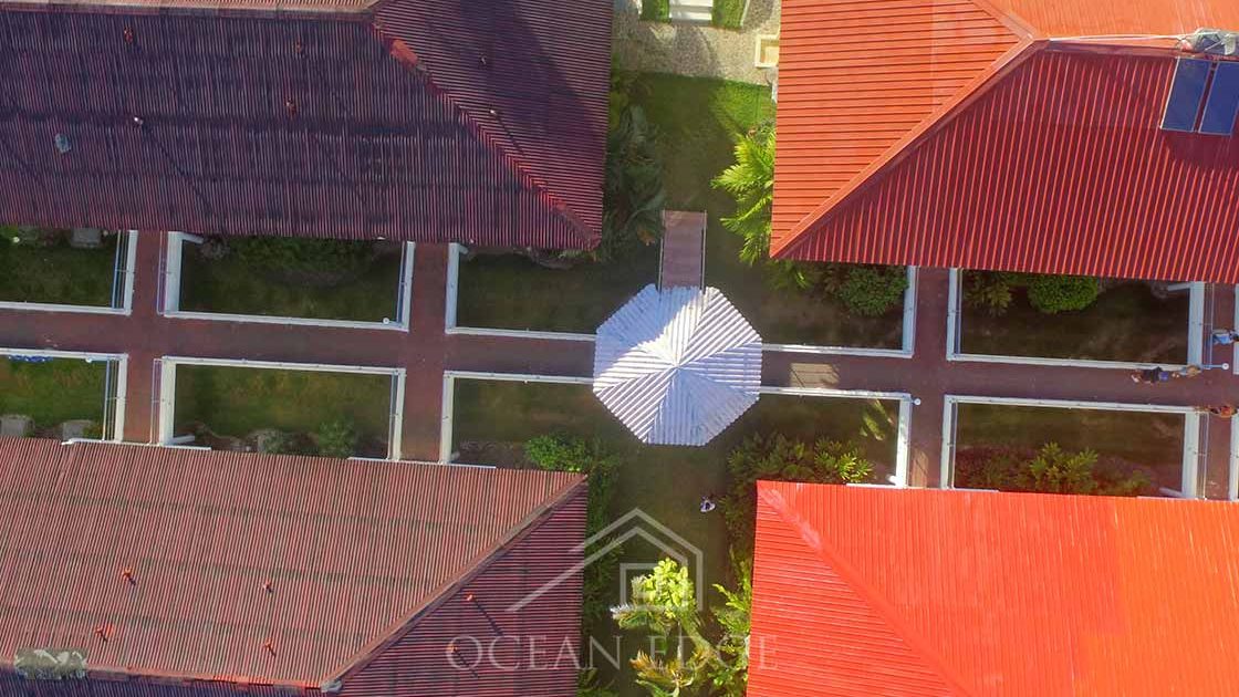 Las-Terrenas-Real-Estate-Ocean-Edge-Dominican-Republic - Cozu studio in quiet area with pool drone (2)