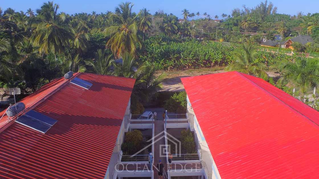 Las-Terrenas-Real-Estate-Ocean-Edge-Dominican-Republic - Cozu studio in quiet area with pool drone (4)