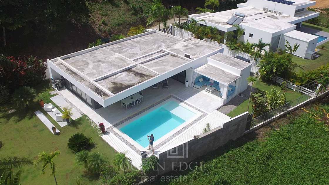 Luxury 3-bed villa with golf course in Las Ballenas-las-terrenas-ocean-edge-real-estate-drone (7)
