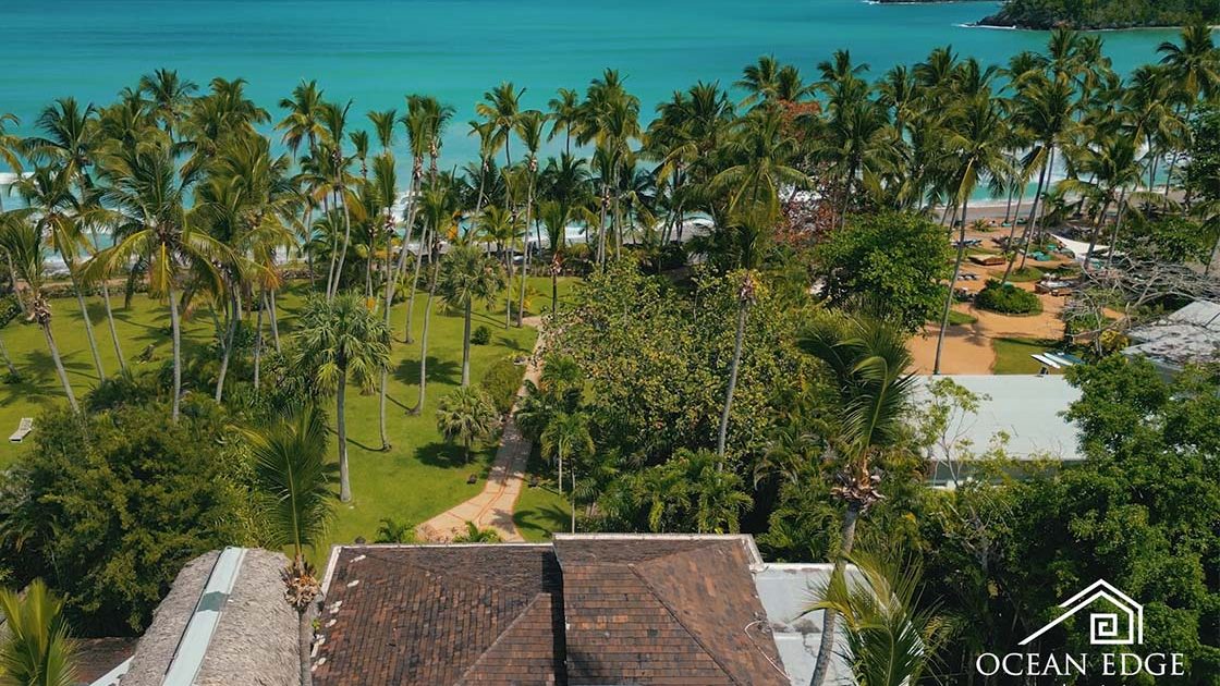 Luxury Redefined in Bonita's Beachfront Gem-las-terrenas-ocean-edge-real-estate-drone-2