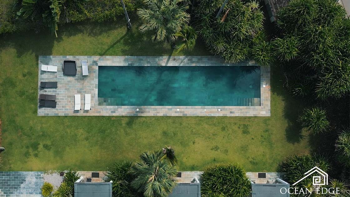 Luxury Redefined in Bonita's Beachfront Gem-las-terrenas-ocean-edge-real-estate-drone-3