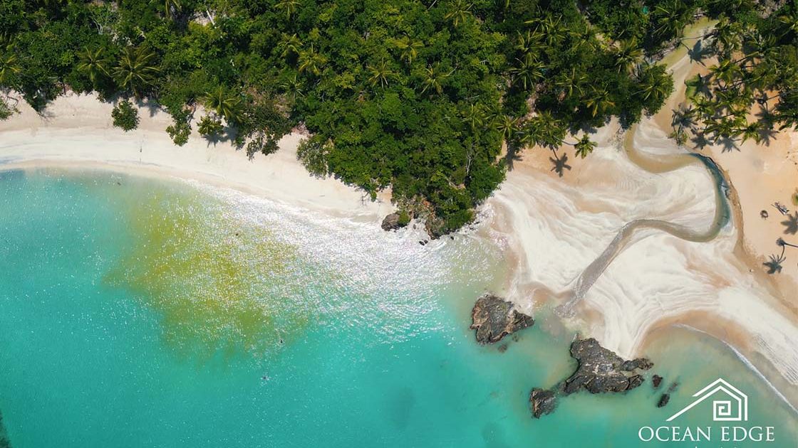 Luxury Redefined in Bonita's Beachfront Gem-las-terrenas-ocean-edge-real-estate-drone-6