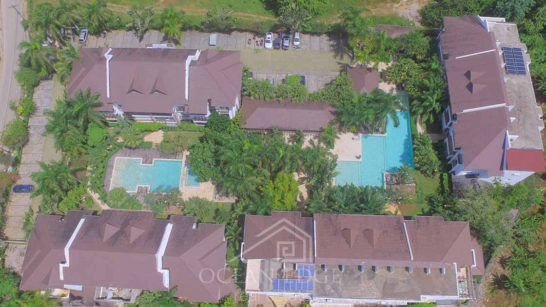 Luxury Turnkey 2-bed condo fully furnished - las terrenas - Ocean edge-Real-estate-drone (5)