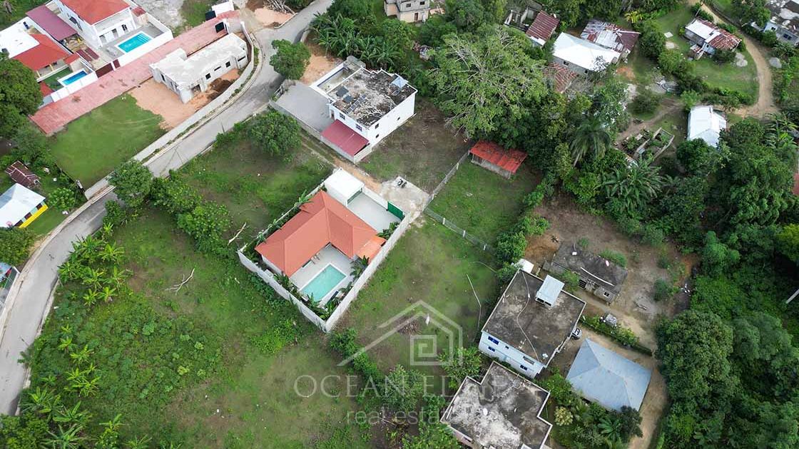 Luxury villa near waterfall in Limon-las-terrenas-ocean-edge-real-estate