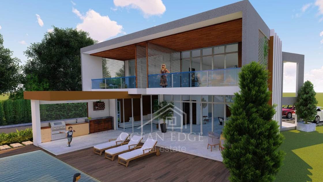 Multi family luxury estate near Coson beach-las-terrenas-ocean-edge-real-estate-render8