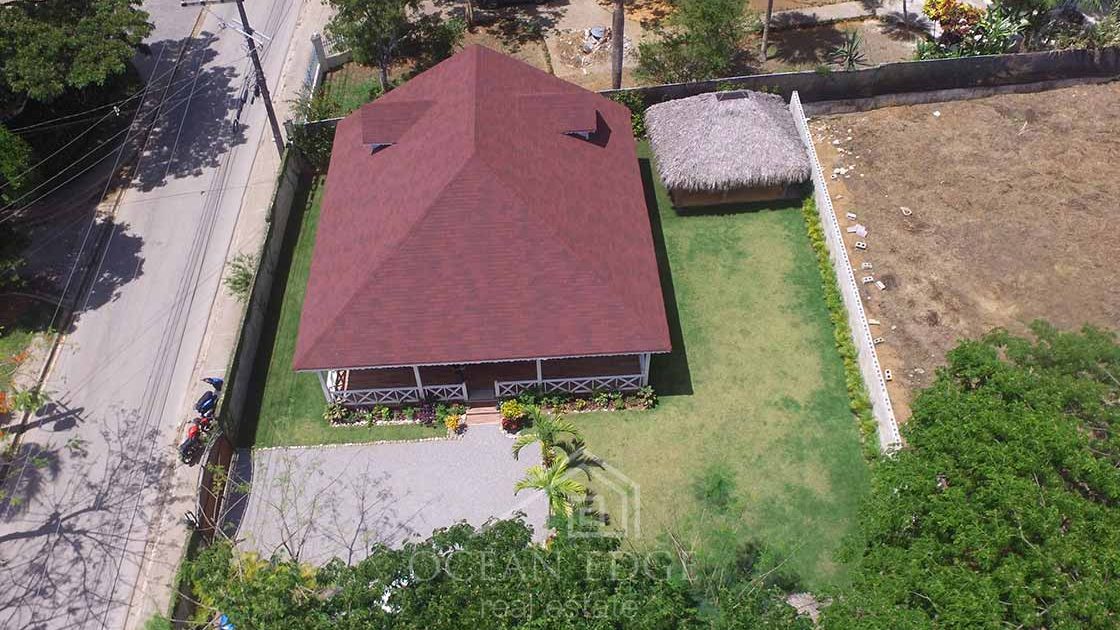 New build 3-bedroom Caribbean house for sale-Las-terrenas-ocean-edge-real-estate-drone (2)
