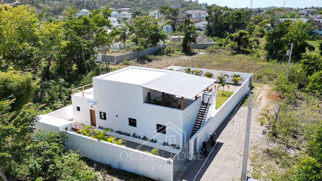 New-build-house-with-Independent-apt-near-Popy-Beach-las-terrenas-ocean-edge-real-estate-drone