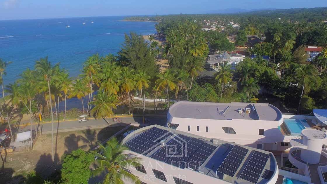 Ocean view 1-bed condo in tourism center drone (2)