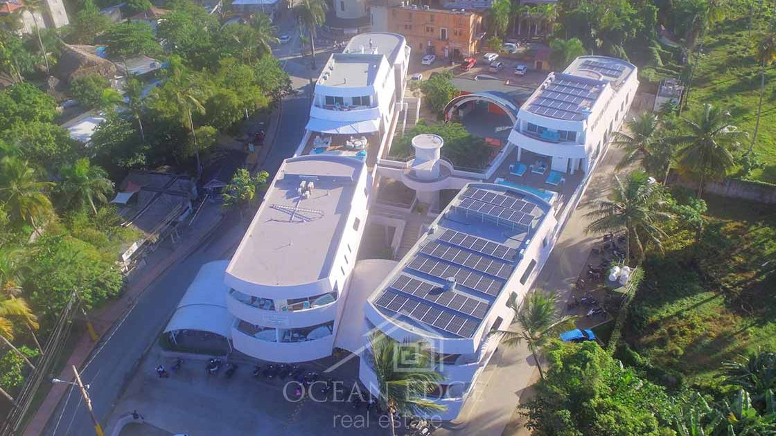 Ocean view 1-bed condo in tourism center drone (3)