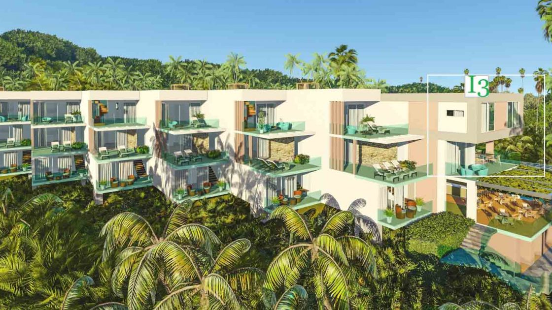 Ocean view Penthouse in well design apart-hotel - Las-Terrenas-real-estate-dominican-republic - plan4