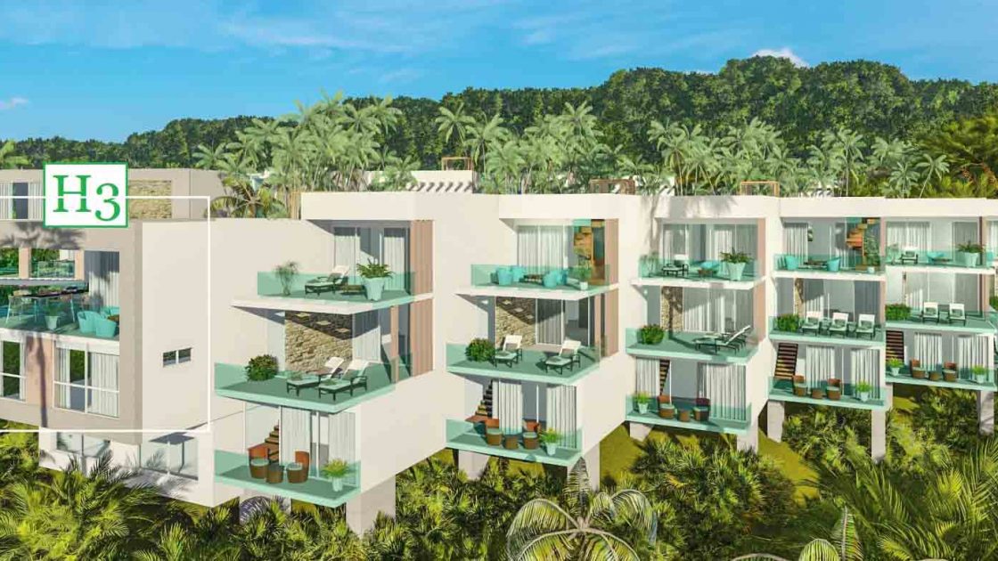 Ocean view Penthouse in well design apart-hotel - Las-Terrenas-real-estate-dominican-republic - plan5