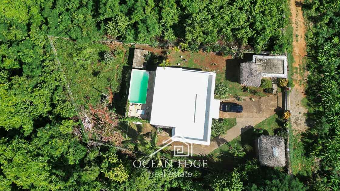 Panoramic ocean view property on a hill in Las Galeras