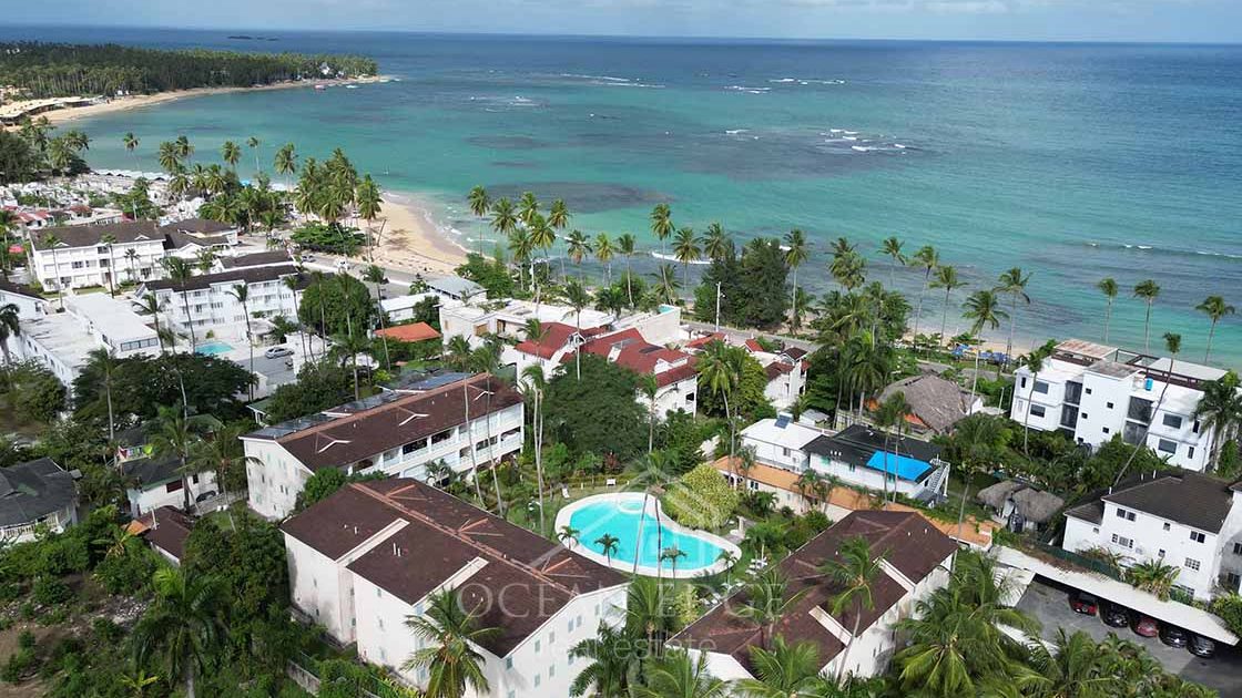 Renovated 2-br only 50 meters to Popy beach-las-terrenas-ocean-edge-real-estate-drone