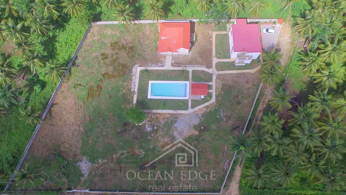 Residential project in upcoming area limon beach drone (5)