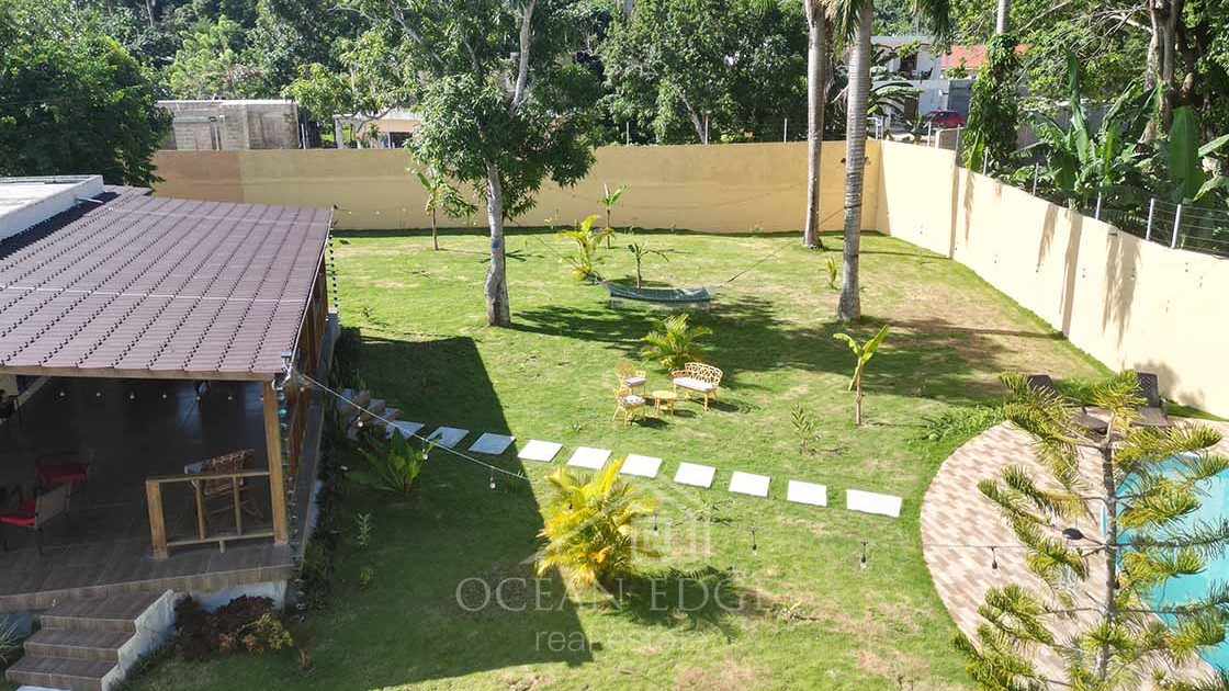 defaultSingle-storey house with Large Garden in El Limon-las-terrenas-ocean-edge-real-estate drone