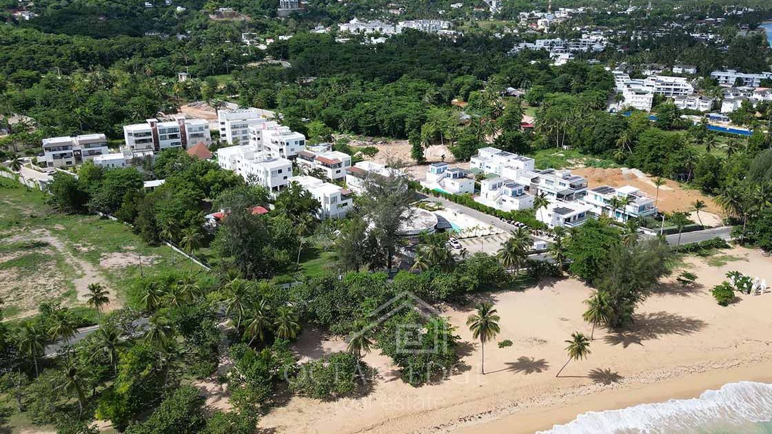 Spacious & well furnished 2-br condo on Portillo beach-las-terrenas-ocean-edge-real-estate drone
