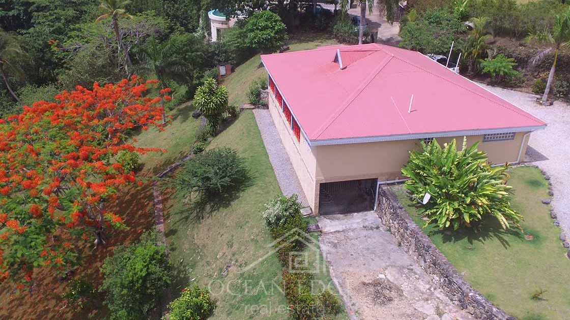 Spectacular Mountain View House in Limon-las-terrenas-ocean-edge-real-estate-drone (1)