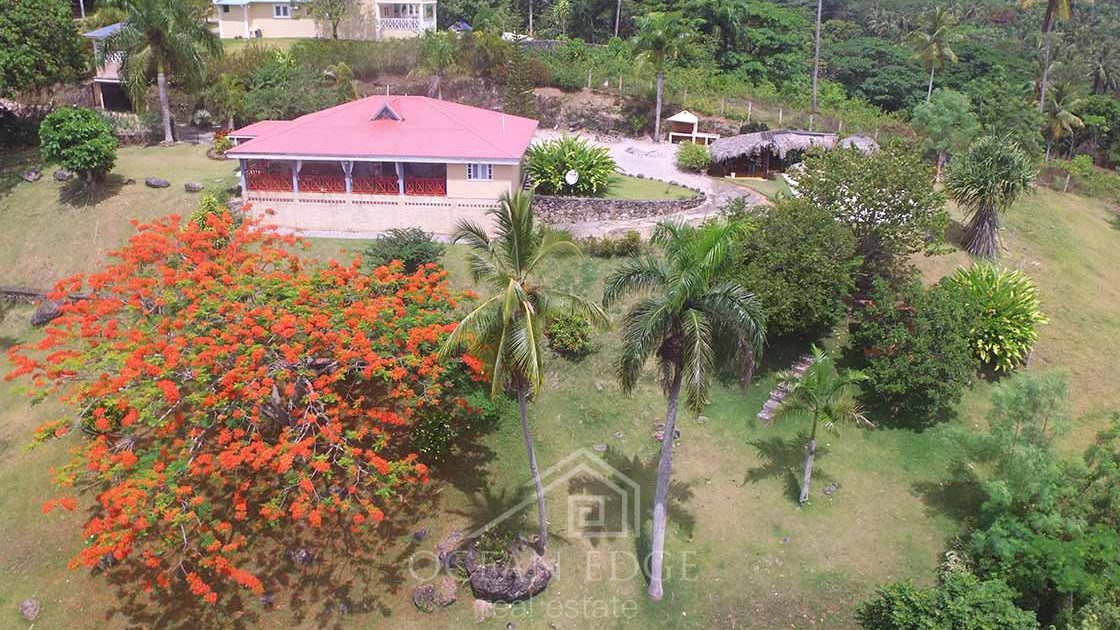 Spectacular Mountain View House in Limon-las-terrenas-ocean-edge-real-estate-drone (3)