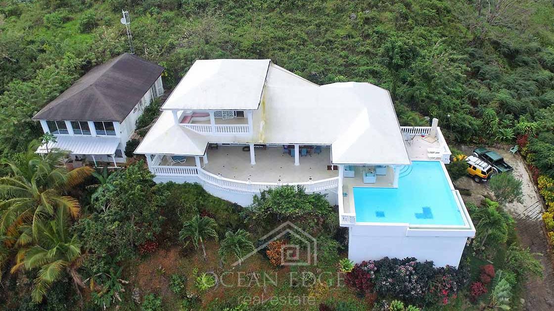 Spectacular Ocean view Villa in Hoyo Cacao-drone (7)