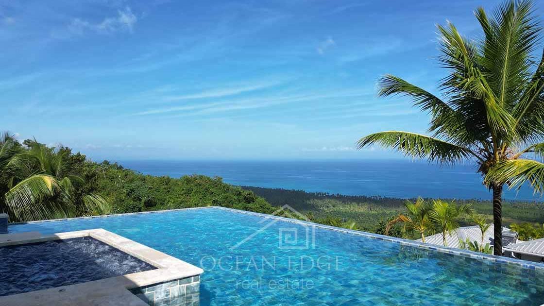 Splendid 5-Br Ocean view House with Guest House-las-terrenas-ocean-edge-real-estate-drone