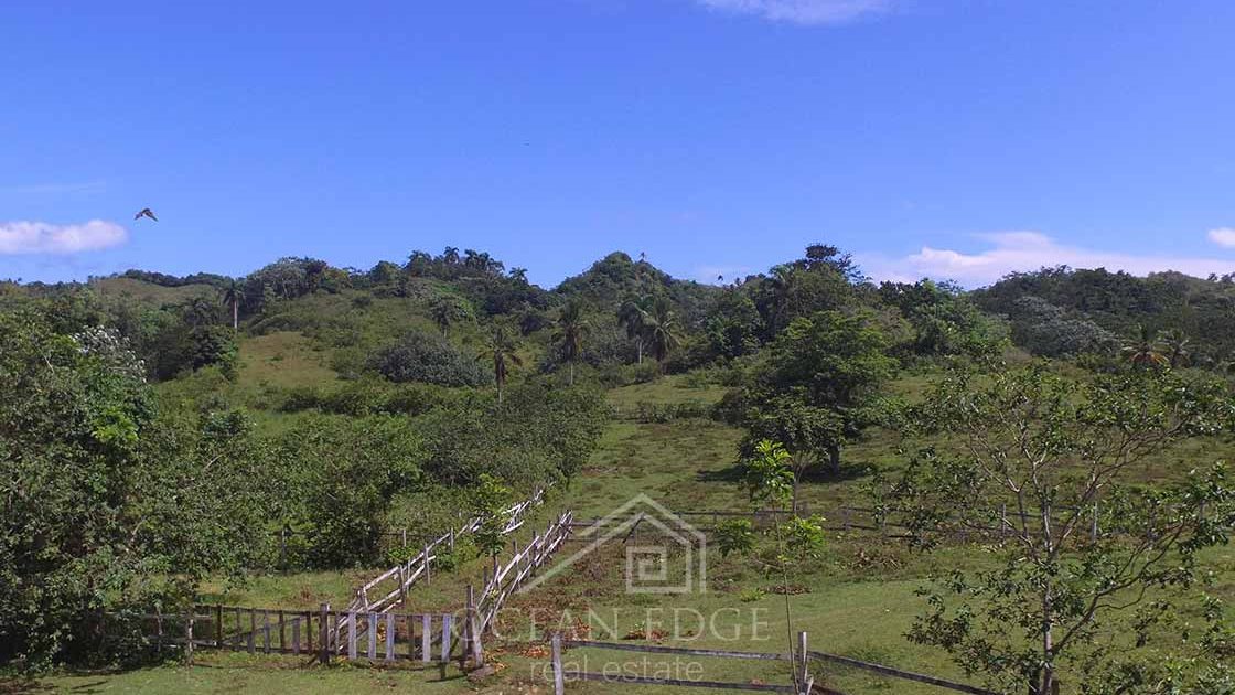 Unique Ranch with Land for sale near Las Terrenas-Ocean-edge-real-estate-drone (1)