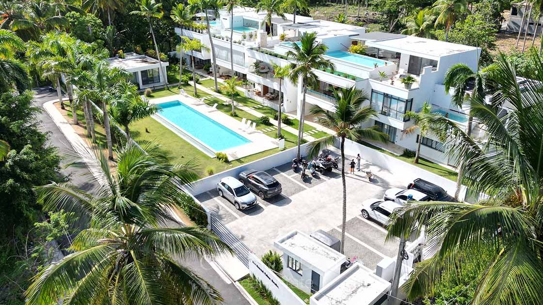 Upscale 3-bed Penthouse for luxury lifetstyle in Bonita Beach-las-terrenas-ocean-edge-real-estate-drone