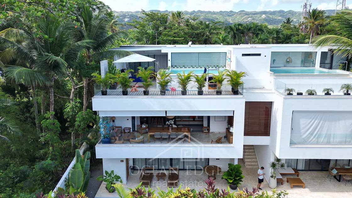 Upscale 3-bed Penthouse for luxury lifetstyle in Bonita Beach-las-terrenas-ocean-edge-real-estate-drone
