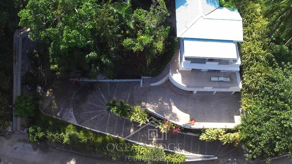 fully furnished & renovated villa in bonita village-las-terrenas-ocean-edge-real-estate-drone (2)